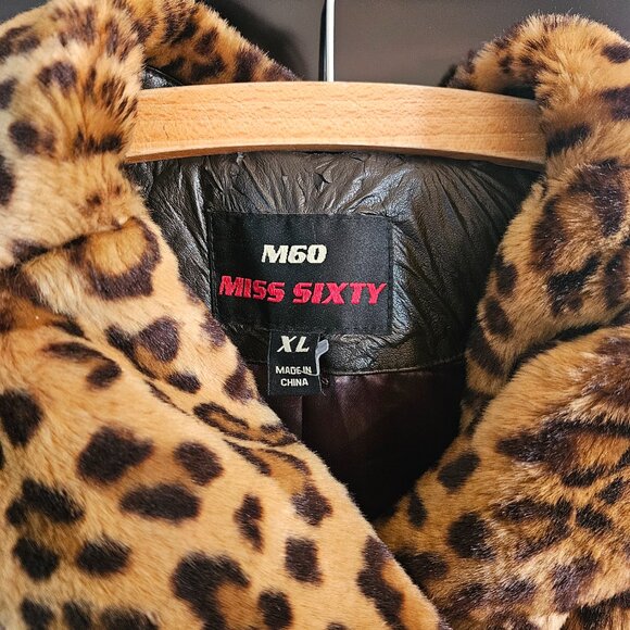 Miss sixty leopard print coat - Picture 2 of 5